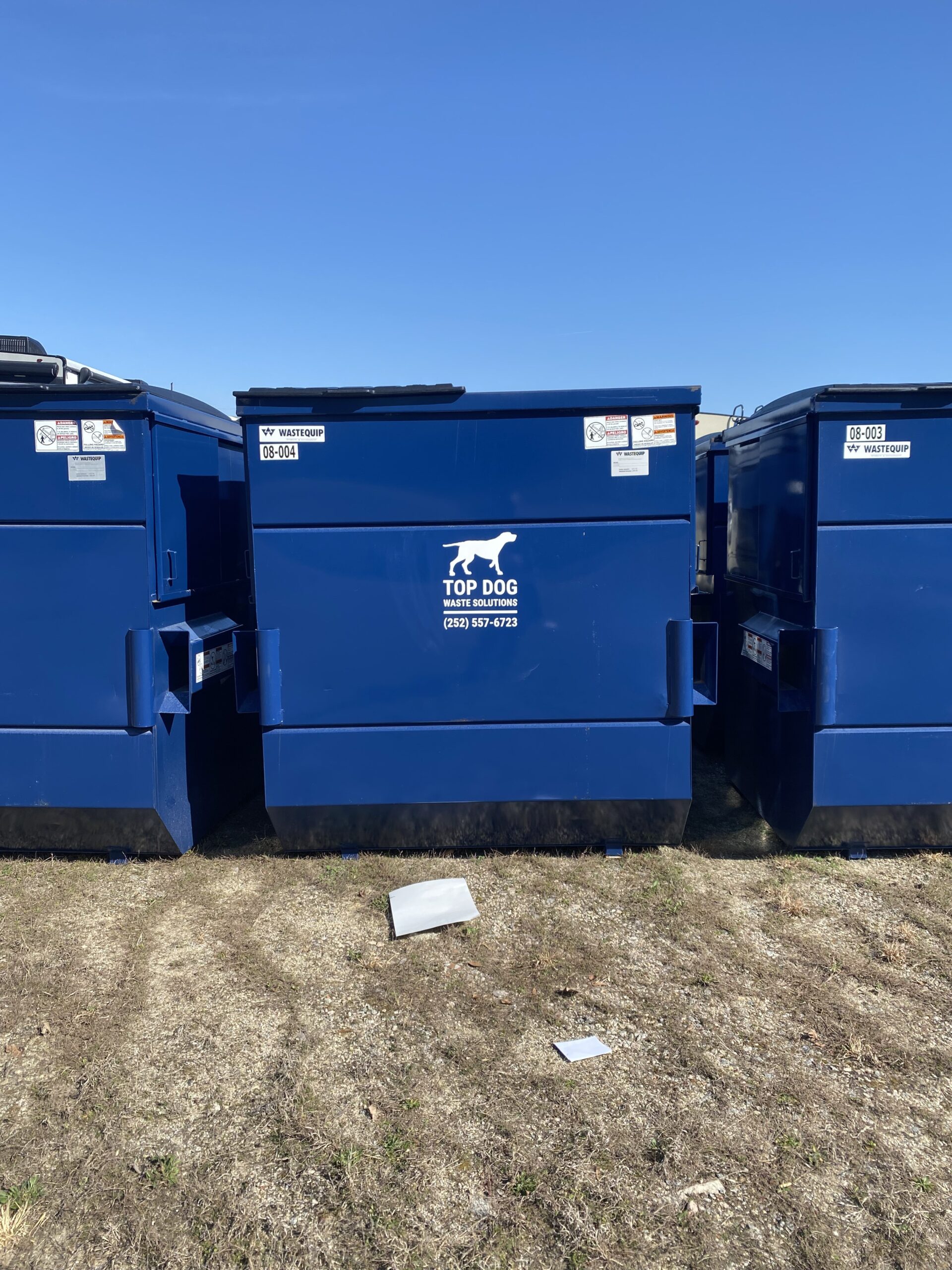 WHAT IS A FRONT-LOAD DUMPSTER?